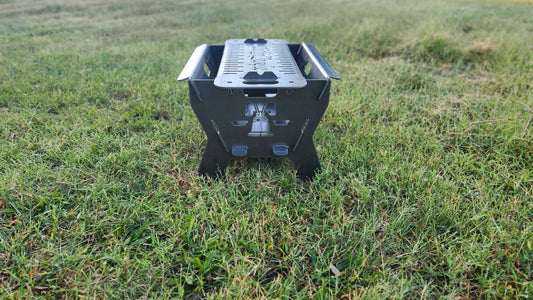 "American" Collapsible Fire Pit Grill